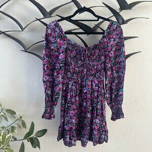 Long Sleeve Floral Dress